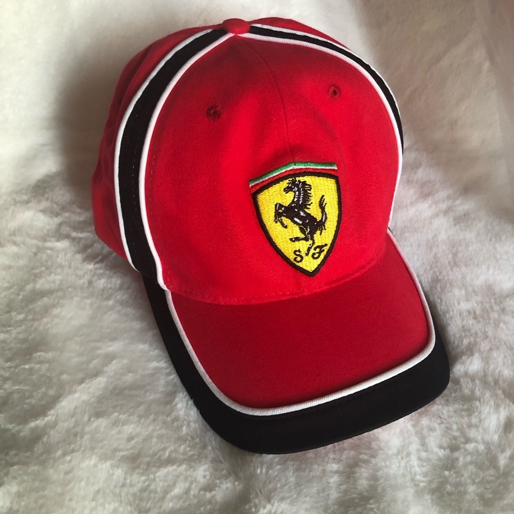 2000 Officially Licensed Scuderia Ferrari S.A. Embroidered Patch Cap Dad Hat New